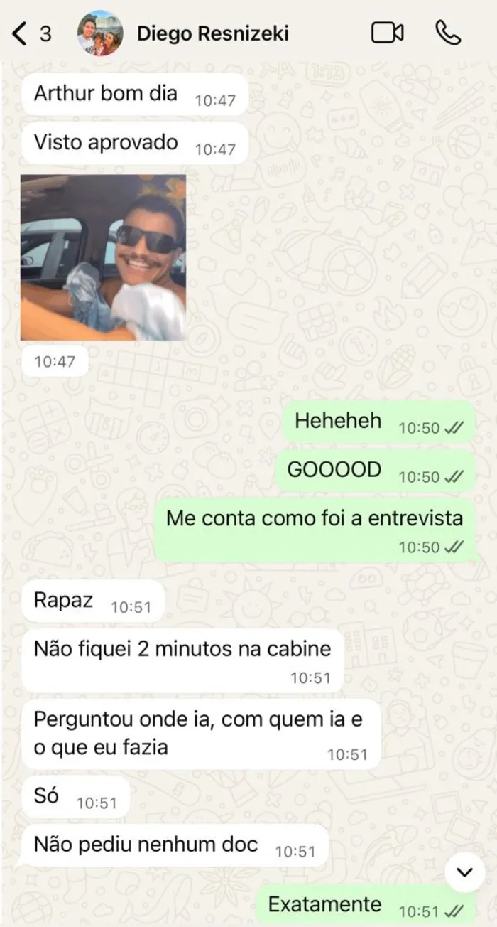 Conversa de aprovação 1