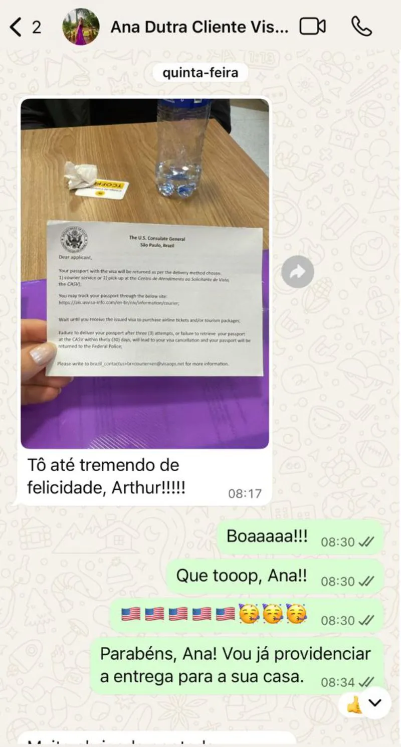 Conversa de aprovação 10